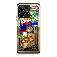 Thumbnail for Realme C53 Duck Money Θήκη από τη Smartfits με σχέδιο στο πίσω μέρος και μαύρο περίβλημα | Smartphone case with colorful back and black bezels by Smartfits