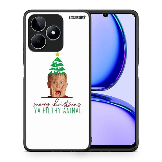 Θήκη Realme C53 Filthy Animal από τη Smartfits με σχέδιο στο πίσω μέρος και μαύρο περίβλημα | Realme C53 Filthy Animal case with colorful back and black bezels