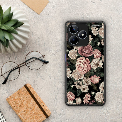 Flower Wild Roses - Realme C53 θήκη