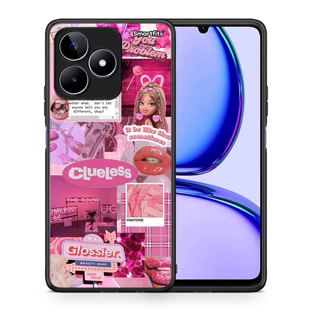 Pink Love - Realme C53 θήκη