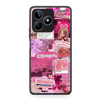 Thumbnail for Realme C53 Pink Love Θήκη Αγίου Βαλεντίνου από τη Smartfits με σχέδιο στο πίσω μέρος και μαύρο περίβλημα | Smartphone case with colorful back and black bezels by Smartfits