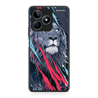 Thumbnail for 4 - Realme C53 Lion Designer PopArt case, cover, bumper