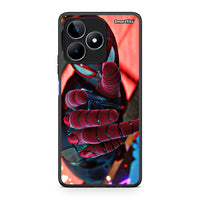 Thumbnail for Realme C53 Spider Hand Θήκη από τη Smartfits με σχέδιο στο πίσω μέρος και μαύρο περίβλημα | Smartphone case with colorful back and black bezels by Smartfits