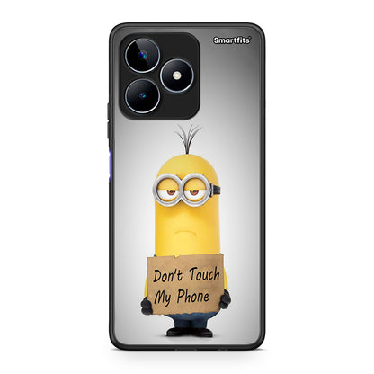 4 - Realme C53 Minion Text case, cover, bumper
