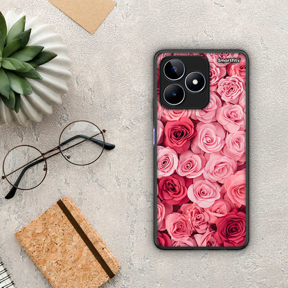 Valentine RoseGarden - Realme C53 θήκη