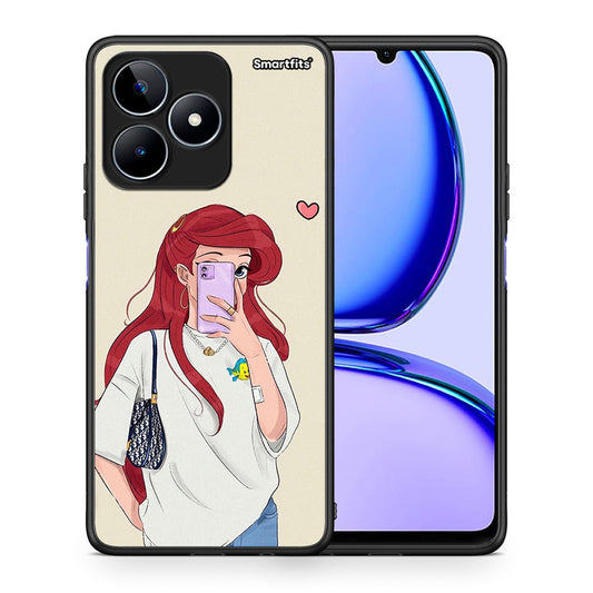 Walking Mermaid - Realme C53 θήκη