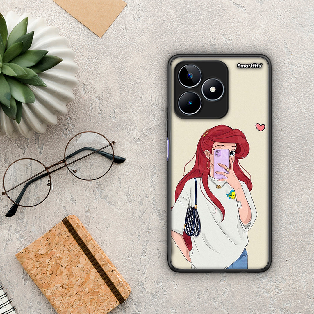 Walking Mermaid - Realme C53 θήκη
