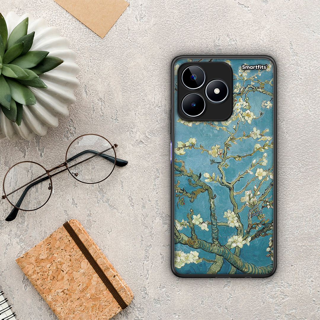 White Blossoms - Realme C53 θήκη