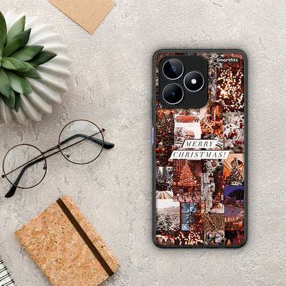 Xmas Collage - Realme C53 θήκη