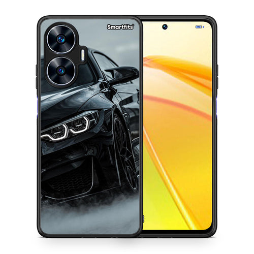 Θήκη Realme C55 Dual Black BMW από τη Smartfits με σχέδιο στο πίσω μέρος και μαύρο περίβλημα | Realme C55 Dual Black BMW Case with Colorful Back and Black Bezels