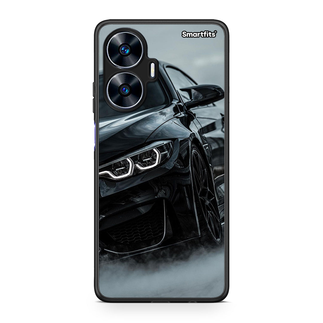 Θήκη Realme C55 Dual Black BMW από τη Smartfits με σχέδιο στο πίσω μέρος και μαύρο περίβλημα | Realme C55 Dual Black BMW Case with Colorful Back and Black Bezels