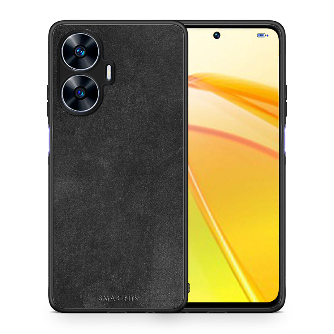 Θήκη Realme C55 Dual Color Black Slate από τη Smartfits με σχέδιο στο πίσω μέρος και μαύρο περίβλημα | Realme C55 Dual Color Black Slate Case with Colorful Back and Black Bezels