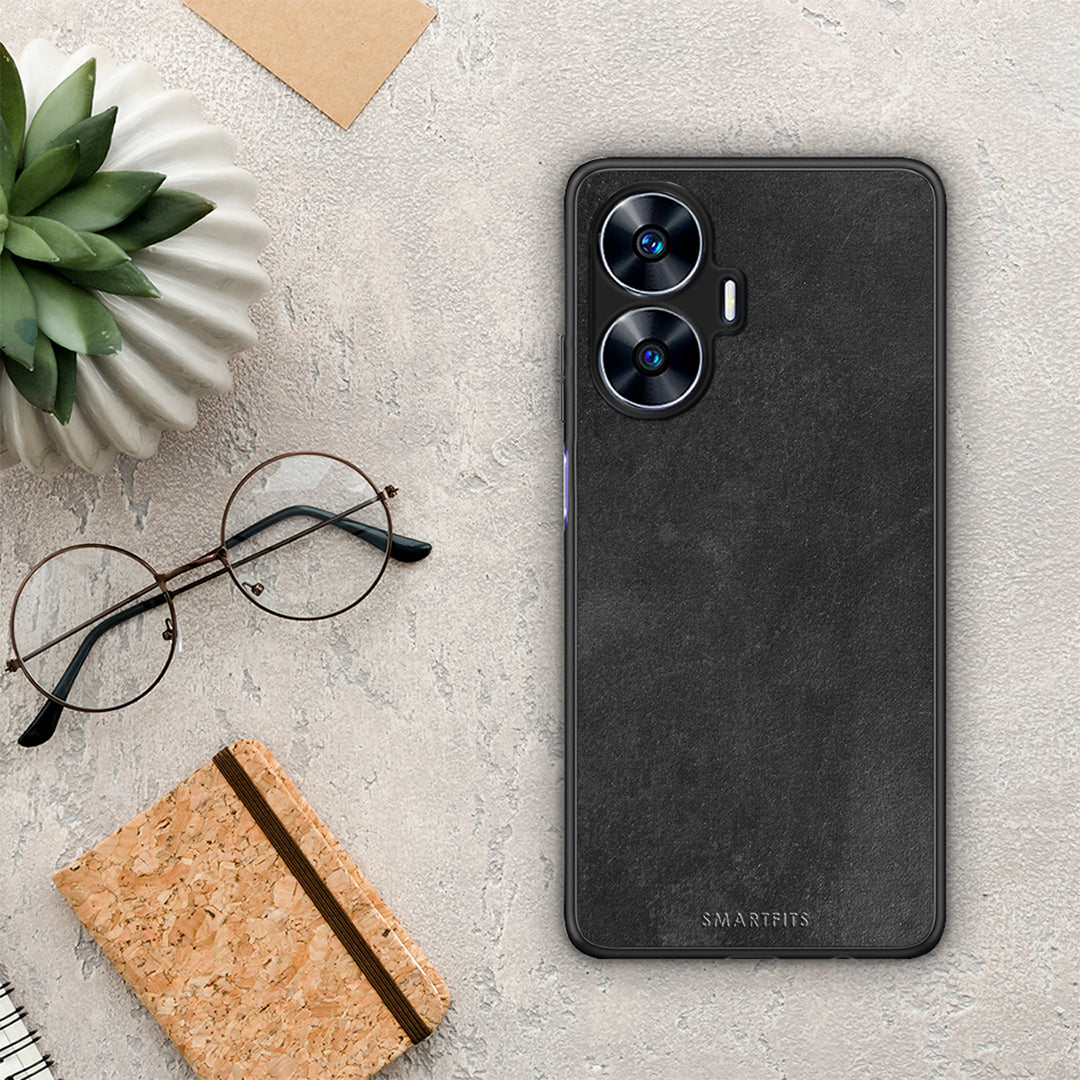 Θήκη Realme C55 Dual Color Black Slate από τη Smartfits με σχέδιο στο πίσω μέρος και μαύρο περίβλημα | Realme C55 Dual Color Black Slate Case with Colorful Back and Black Bezels