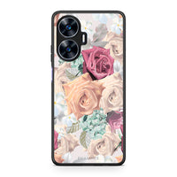 Thumbnail for Θήκη Realme C55 Dual Floral Bouquet από τη Smartfits με σχέδιο στο πίσω μέρος και μαύρο περίβλημα | Realme C55 Dual Floral Bouquet Case with Colorful Back and Black Bezels