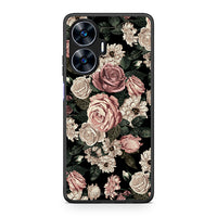 Thumbnail for Θήκη Realme C55 Dual Flower Wild Roses από τη Smartfits με σχέδιο στο πίσω μέρος και μαύρο περίβλημα | Realme C55 Dual Flower Wild Roses Case with Colorful Back and Black Bezels