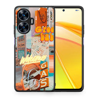 Thumbnail for Θήκη Realme C55 Dual Groovy Babe από τη Smartfits με σχέδιο στο πίσω μέρος και μαύρο περίβλημα | Realme C55 Dual Groovy Babe Case with Colorful Back and Black Bezels