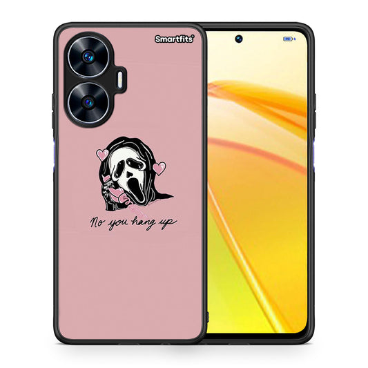 Θήκη Realme C55 Dual Halloween Hang Up από τη Smartfits με σχέδιο στο πίσω μέρος και μαύρο περίβλημα | Realme C55 Dual Halloween Hang Up Case with Colorful Back and Black Bezels