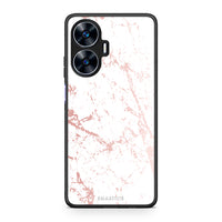 Thumbnail for Θήκη Realme C55 Dual Marble Pink Splash από τη Smartfits με σχέδιο στο πίσω μέρος και μαύρο περίβλημα | Realme C55 Dual Marble Pink Splash Case with Colorful Back and Black Bezels