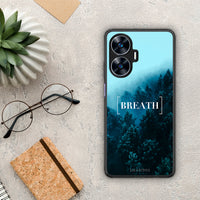 Thumbnail for Θήκη Realme C55 Dual Quote Breath από τη Smartfits με σχέδιο στο πίσω μέρος και μαύρο περίβλημα | Realme C55 Dual Quote Breath Case with Colorful Back and Black Bezels