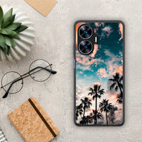 Thumbnail for Θήκη Realme C55 Dual Summer Sky από τη Smartfits με σχέδιο στο πίσω μέρος και μαύρο περίβλημα | Realme C55 Dual Summer Sky Case with Colorful Back and Black Bezels