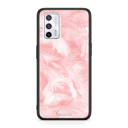Boho Pink Feather - Realme GT θήκη