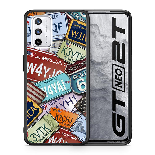 Car Plates - Realme GT θήκη