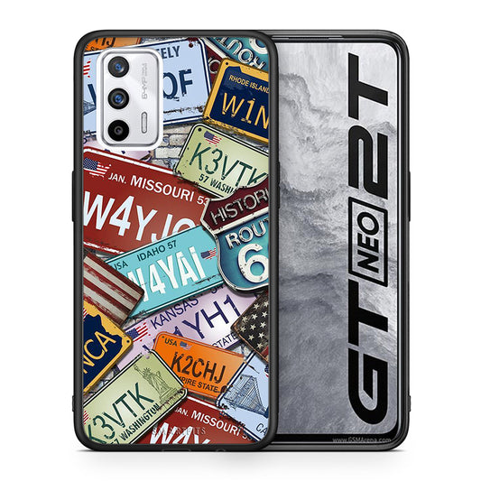 Car Plates - Realme GT θήκη