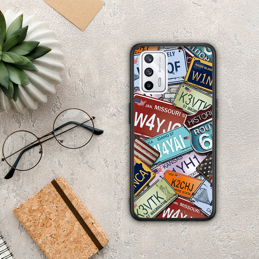 Car Plates - Realme GT θήκη