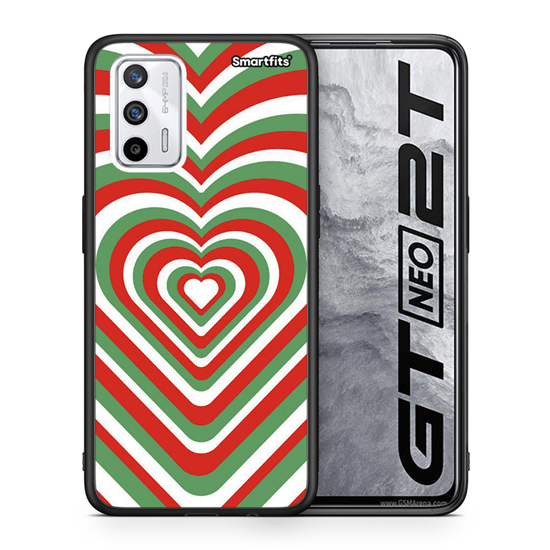Christmas Hearts - Realme GT θήκη