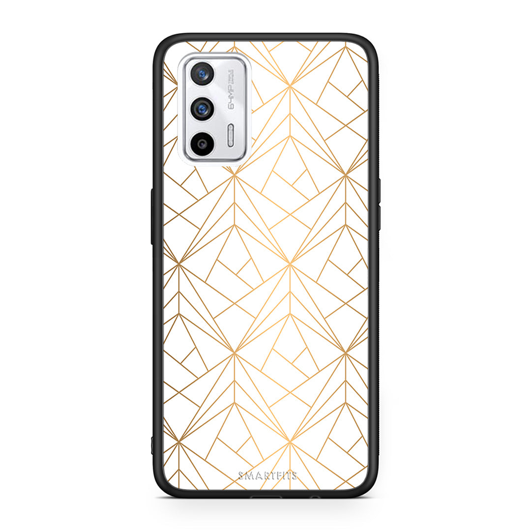 Geometric Luxury White - Realme GT θήκη