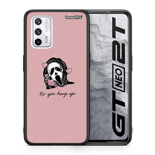 Θήκη Realme GT Halloween Hang Up από τη Smartfits με σχέδιο στο πίσω μέρος και μαύρο περίβλημα | Realme GT Halloween Hang Up case with colorful back and black bezels