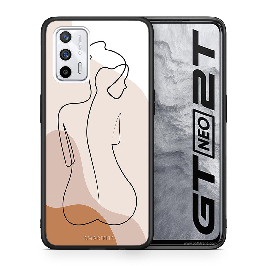 LineArt Woman - Realme GT θήκη