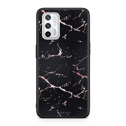 Marble Black Rosegold - Realme GT θήκη