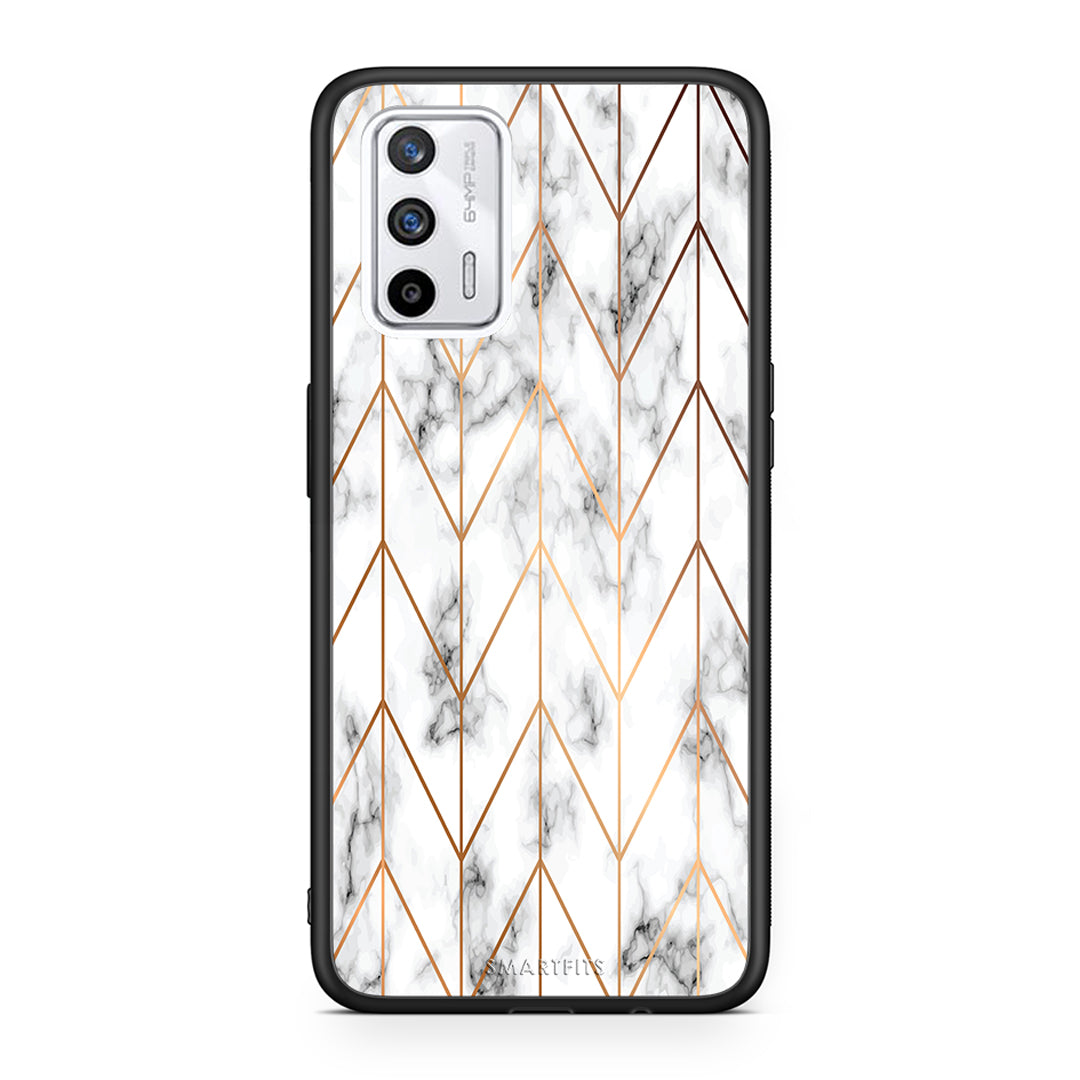 Marble Gold Geometric - Realme GT θήκη