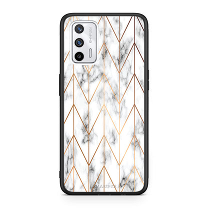 Marble Gold Geometric - Realme GT θήκη