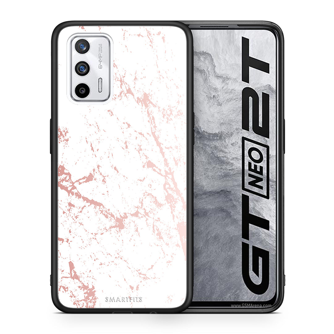 Marble Pink Splash - Realme GT θήκη