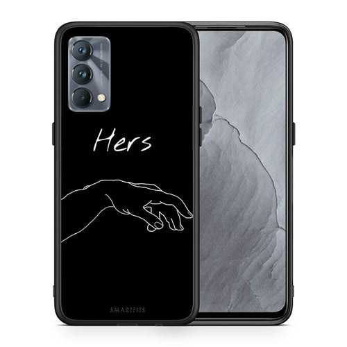 Θήκη Αγίου Βαλεντίνου Realme GT Master Aeshetic Love 1 από τη Smartfits με σχέδιο στο πίσω μέρος και μαύρο περίβλημα | Realme GT Master Aeshetic Love 1 case with colorful back and black bezels
