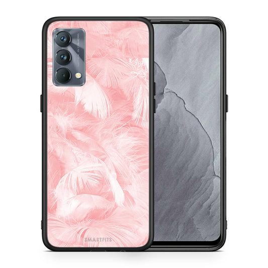 Boho Pink Feather - Realme GT Master θήκη