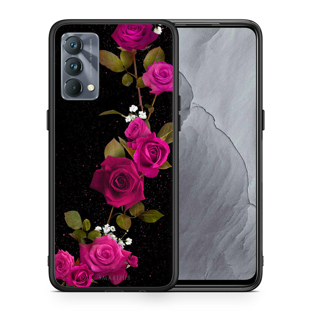 Flower Red Roses - Realme GT Master θήκη