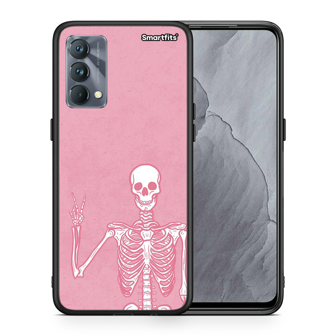 Θήκη Realme GT Master Halloween Motivation από τη Smartfits με σχέδιο στο πίσω μέρος και μαύρο περίβλημα | Realme GT Master Halloween Motivation case with colorful back and black bezels