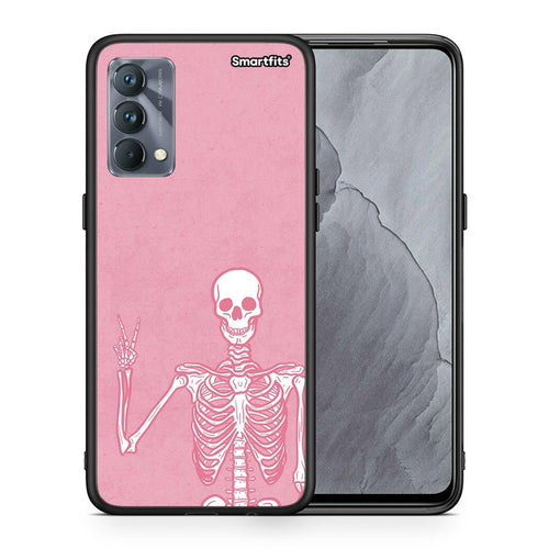 Θήκη Realme GT Master Halloween Motivation από τη Smartfits με σχέδιο στο πίσω μέρος και μαύρο περίβλημα | Realme GT Master Halloween Motivation case with colorful back and black bezels