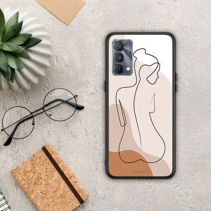 LineArt Woman - Realme GT Master θήκη