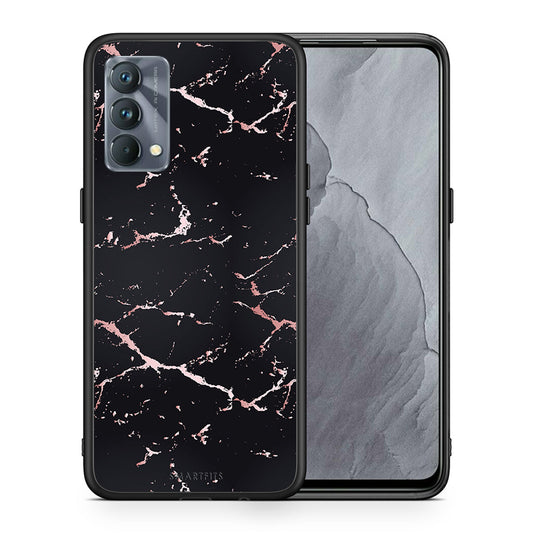 Marble Black Rosegold - Realme GT Master θήκη