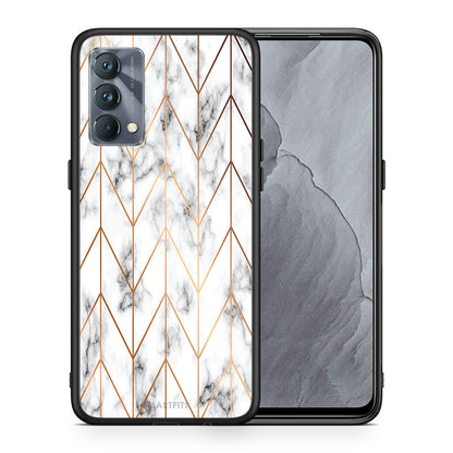 Marble Gold Geometric - Realme GT Master θήκη
