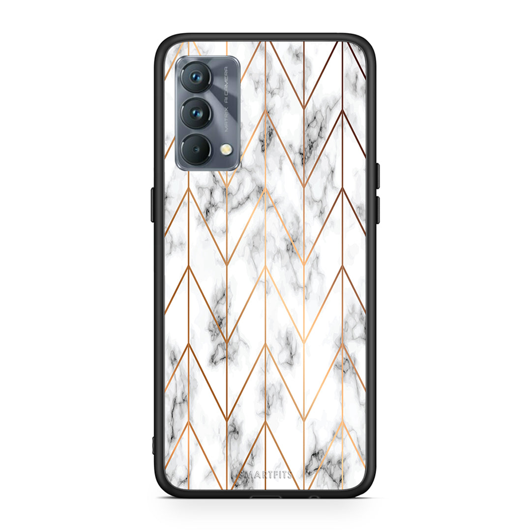 Marble Gold Geometric - Realme GT Master θήκη