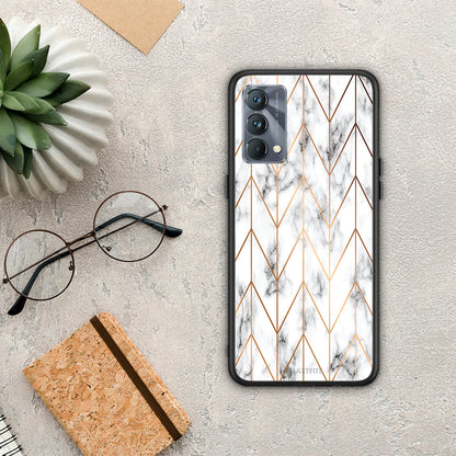 Marble Gold Geometric - Realme GT Master θήκη