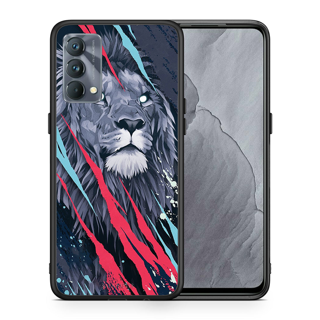 PopArt Lion Designer - Realme GT Master θήκη