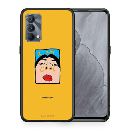 Θήκη Αγίου Βαλεντίνου Realme GT Master So Cool από τη Smartfits με σχέδιο στο πίσω μέρος και μαύρο περίβλημα | Realme GT Master So Cool case with colorful back and black bezels