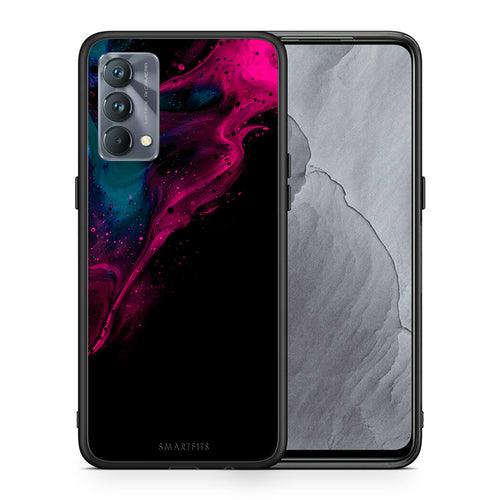 Watercolor Pink Black - Realme GT Master θήκη