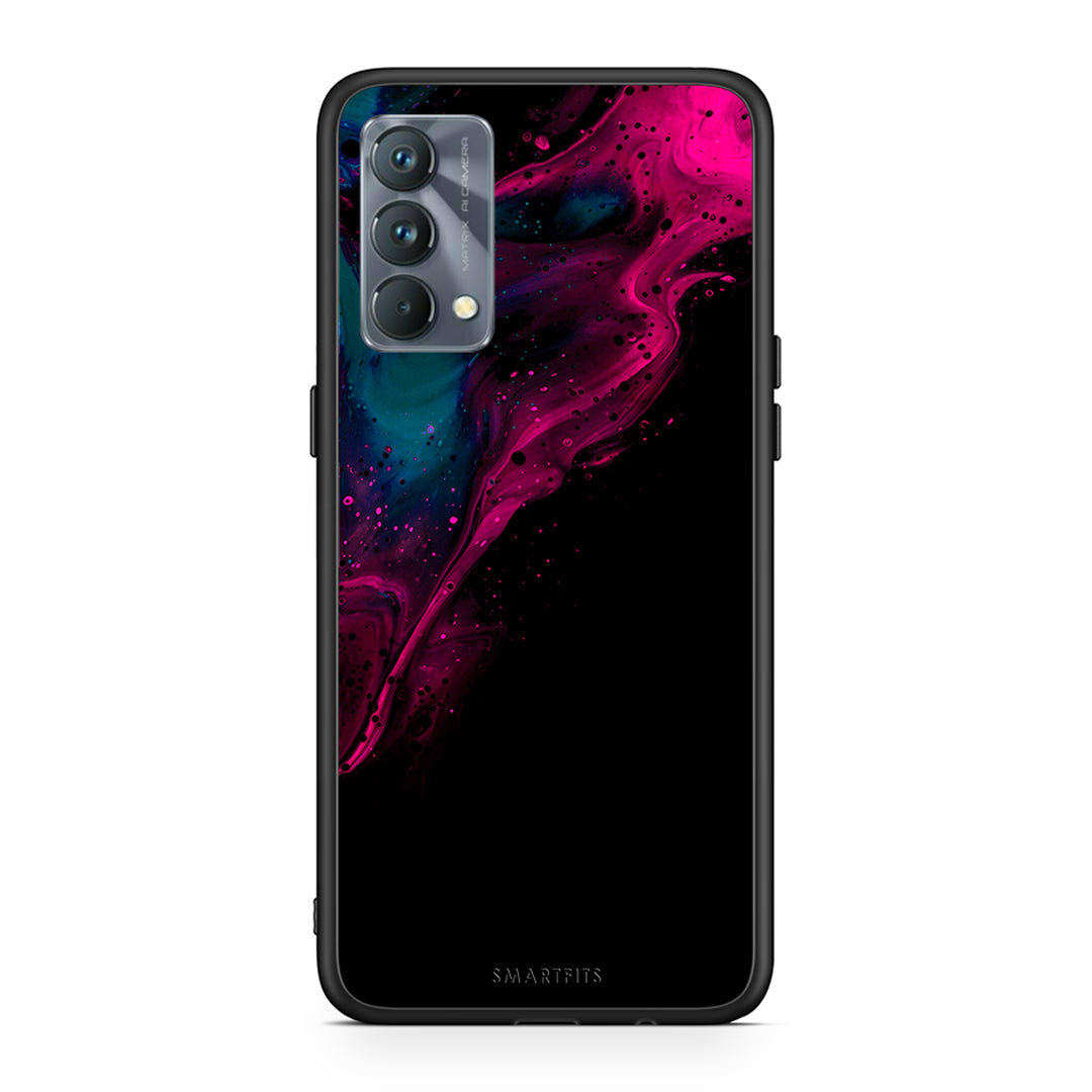 Watercolor Pink Black - Realme GT Master θήκη